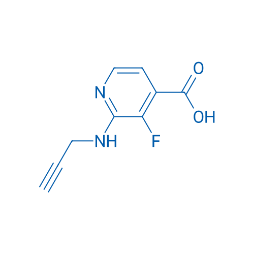 3-Fluoro-2-[(prop-2-yn-1-yl)amino]pyridine-4-carboxylic acid 1g