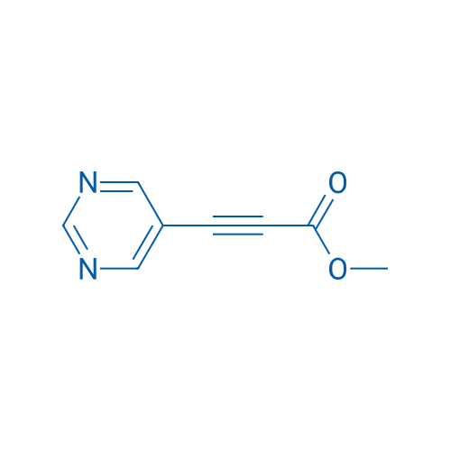 Methyl 3-(pyrimidin-5-yl)prop-2-ynoate 1g