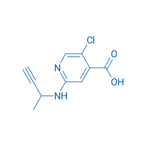 2-[(But-3-yn-2-yl)amino]-5-chloropyridine-4-carboxylic acid 1g