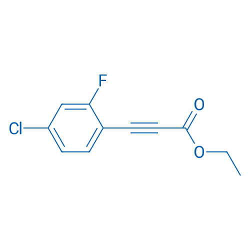 Ethyl 3-(4-chloro-2-fluorophenyl)prop-2-ynoate 1g
