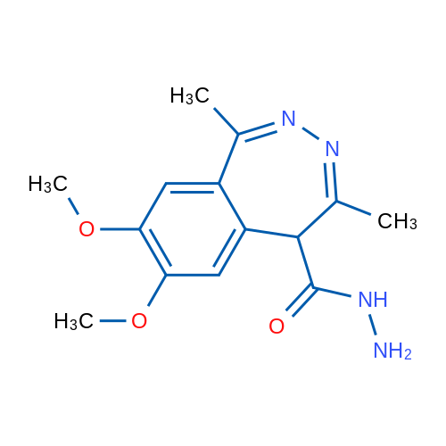 7,8-Dimethoxy-1,4-dimethyl-5H-benzo[d][1,2]diazepine-5-carbohydrazide 1g