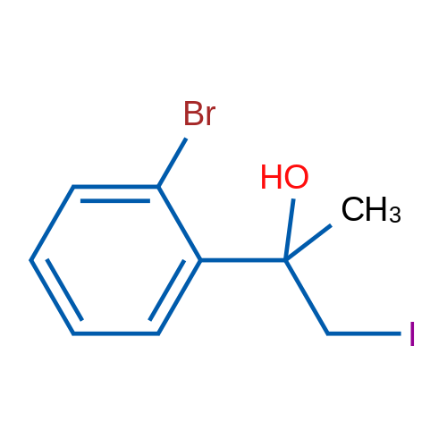 2-(2-Bromophenyl)-1-iodopropan-2-ol 1g