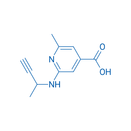 2-[(But-3-yn-2-yl)amino]-6-methylpyridine-4-carboxylic acid 1g