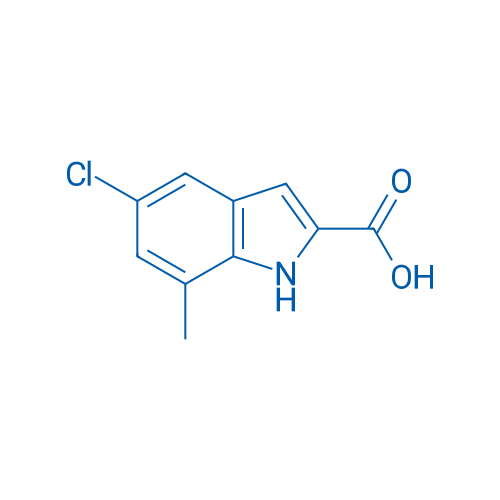 5-Chloro-7-methyl-1h-indole-2-carboxylic acid 250mg