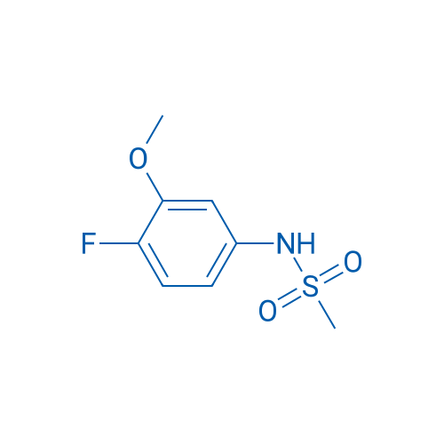 N-(4-Fluoro-3-methoxyphenyl)methanesulfonamide 1g