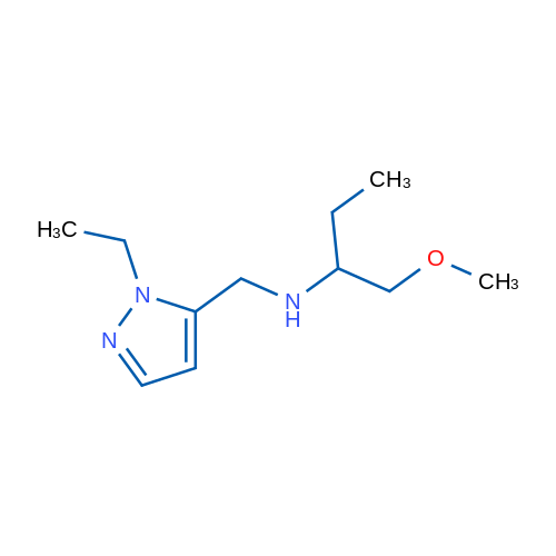 [(1-Ethyl-1H-pyrazol-5-yl)methyl](1-methoxybutan-2-yl)amine 1g