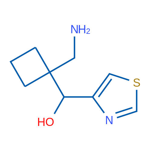 [1-(Aminomethyl)cyclobutyl](1,3-thiazol-4-yl)methanol 1g