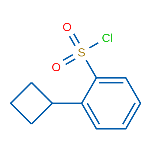 2-Cyclobutylbenzene-1-sulfonyl chloride 1g