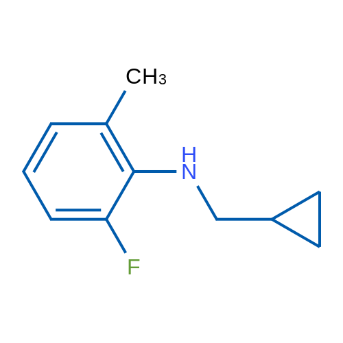 N-(Cyclopropylmethyl)-2-fluoro-6-methylaniline 1g