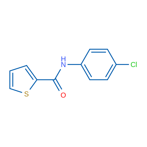 N-(4-Chlorophenyl)thiophene-2-carboxamide 1g