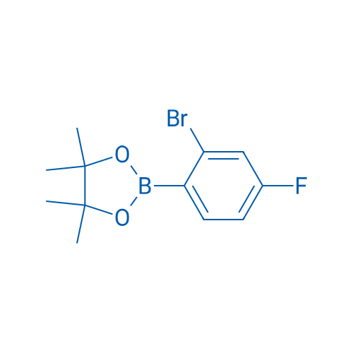 2-(2-Bromo-4-fluorophenyl)-4,4,5,5-tetramethyl-1,3,2-dioxaborolane 100mg