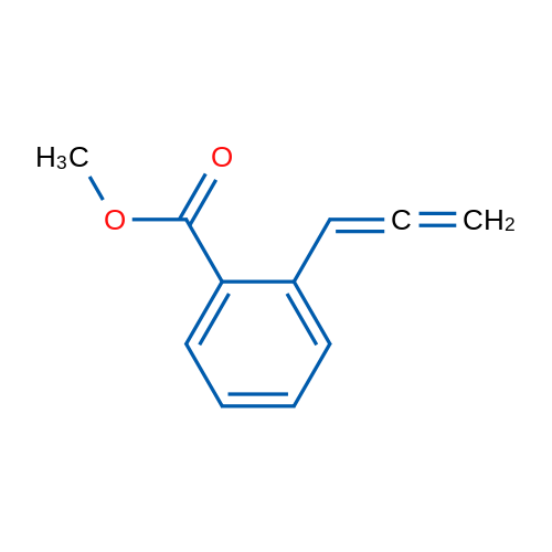 Methyl 2-(propa-1,2-dien-1-yl)benzoate 1g