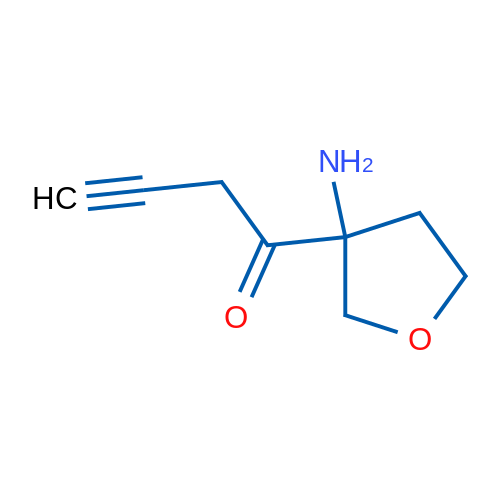 1-(3-Aminooxolan-3-yl)but-3-yn-1-one 1g