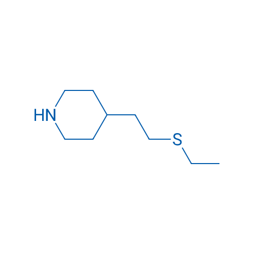4-[2-(Ethylsulfanyl)ethyl]piperidine 1g