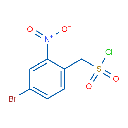 (4-Bromo-2-nitrophenyl)methanesulfonyl chloride 1g