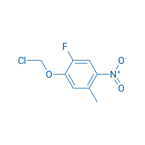 1-(Chloromethoxy)-2-fluoro-5-methyl-4-nitrobenzene 1g