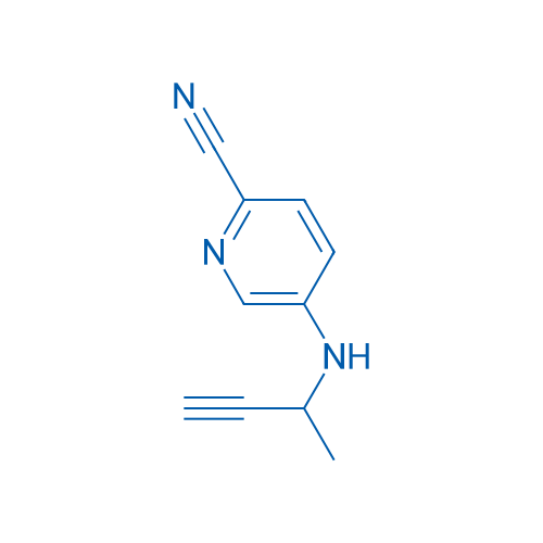 5-[(But-3-yn-2-yl)amino]pyridine-2-carbonitrile 5g