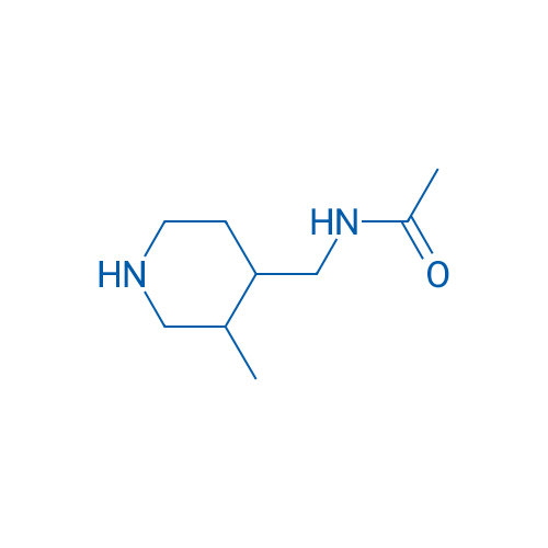 N-[(3-Methylpiperidin-4-yl)methyl]acetamide 1g
