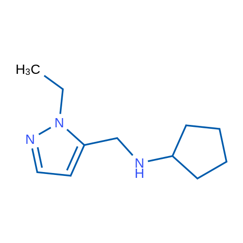 N-[(1-Ethyl-1H-pyrazol-5-yl)methyl]cyclopentanamine 1g