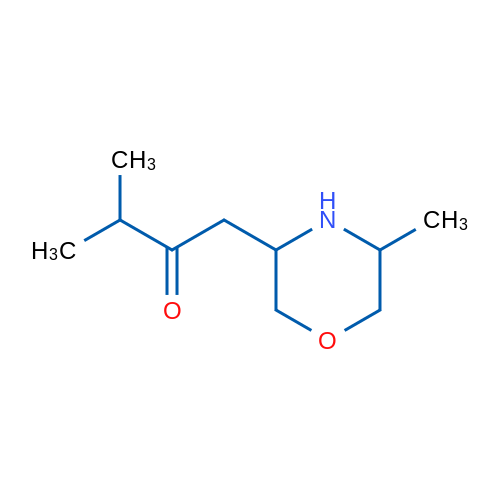 3-Methyl-1-(5-methylmorpholin-3-yl)butan-2-one 1g