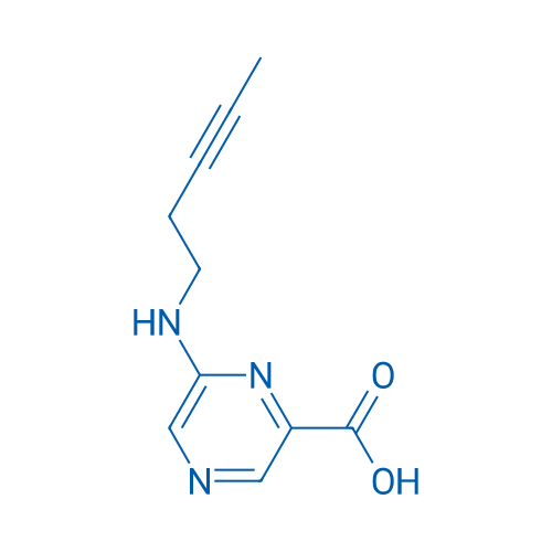 6-[(Pent-3-yn-1-yl)amino]pyrazine-2-carboxylic acid 1g