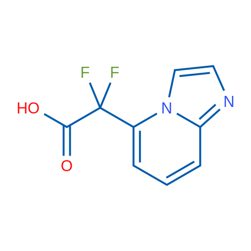 2,2-Difluoro-2-{imidazo[1,2-a]pyridin-5-yl}acetic acid 1g