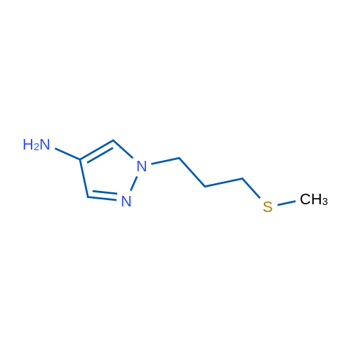 1-[3-(Methylsulfanyl)propyl]-1H-pyrazol-4-amine 1g