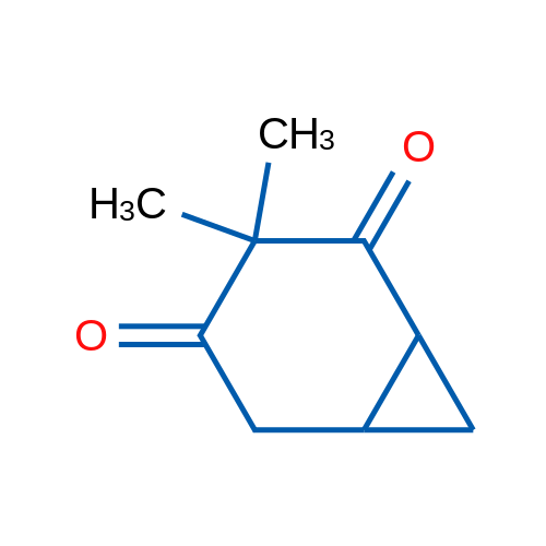 3,3-Dimethylbicyclo[4.1.]heptane-2,4-dione 1g