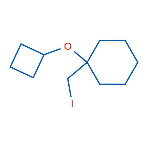 1-Cyclobutoxy-1-(iodomethyl)cyclohexane 1g