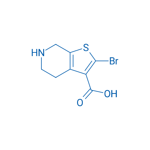2-Bromo-4,5,6,7-tetrahydrothieno[2,3-c]pyridine-3-carboxylic acid 1g