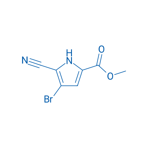 Methyl 4-bromo-5-cyano-1H-pyrrole-2-carboxylate 1g