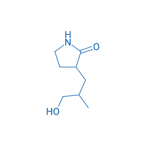 3-(3-Hydroxy-2-methylpropyl)pyrrolidin-2-one 1g