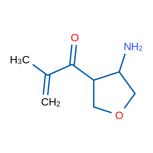 1-(4-Aminooxolan-3-yl)-2-methylprop-2-en-1-one 1g