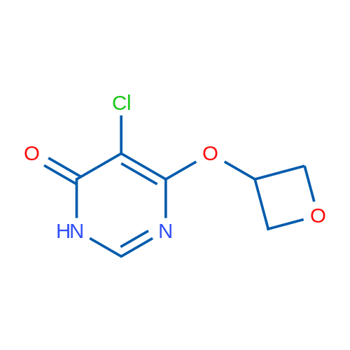 5-Chloro-6-(oxetan-3-yloxy)pyrimidin-4(3H)-one 1g