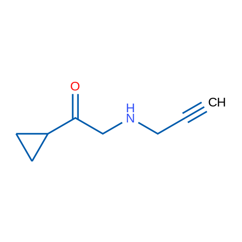 1-Cyclopropyl-2-[(prop-2-yn-1-yl)amino]ethan-1-one 1g