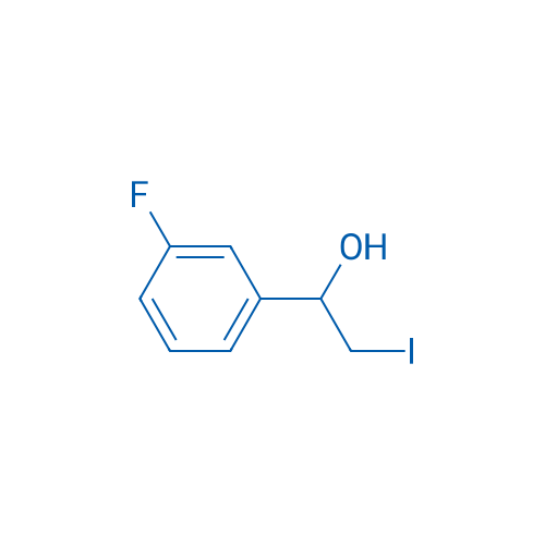 1-(3-Fluorophenyl)-2-iodoethan-1-ol 1g
