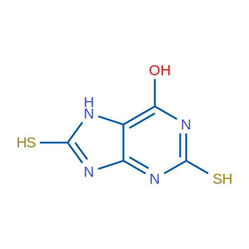 2,8-Dimercapto-7H-purin-6-ol 100g