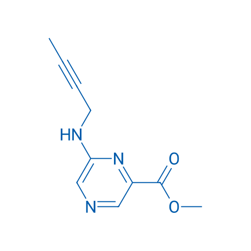 Methyl 6-[(but-2-yn-1-yl)amino]pyrazine-2-carboxylate 1g