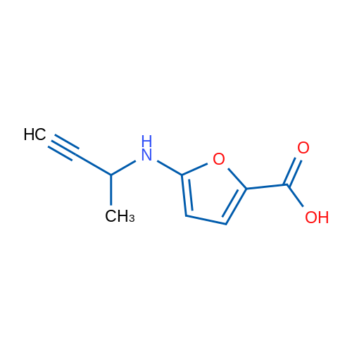 5-[(But-3-yn-2-yl)amino]furan-2-carboxylic acid 1g