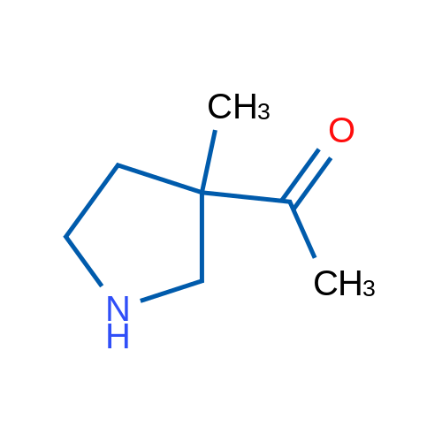 1-(3-Methylpyrrolidin-3-yl)ethan-1-one 1g