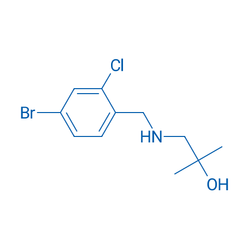 1-{[(4-bromo-2-chlorophenyl)methyl]amino}-2-methylpropan-2-ol 1g