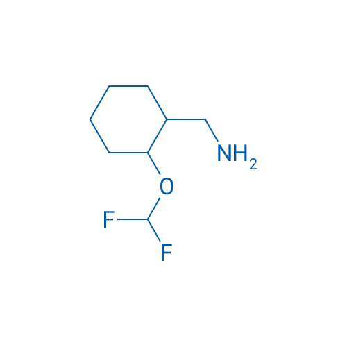 (2-(Difluoromethoxy)cyclohexyl)methanamine 250mg