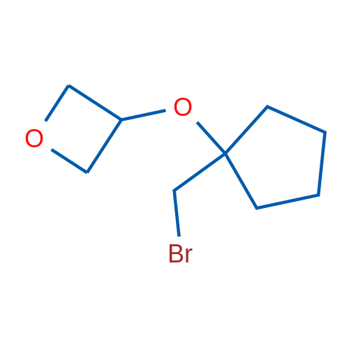 3-{[1-(bromomethyl)cyclopentyl]oxy}oxetane 1g