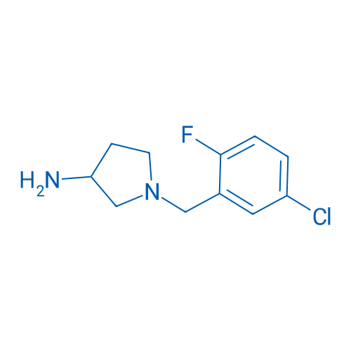 1-(5-Chloro-2-fluorobenzyl)pyrrolidin-3-amine 1g