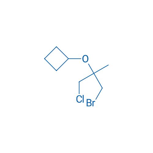 [(1-Bromo-3-chloro-2-methylpropan-2-yl)oxy]cyclobutane 1g