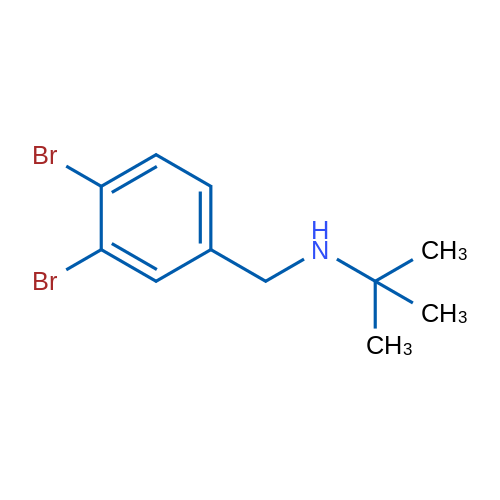 tert-Butyl[(3,4-dibromophenyl)methyl]amine 1g