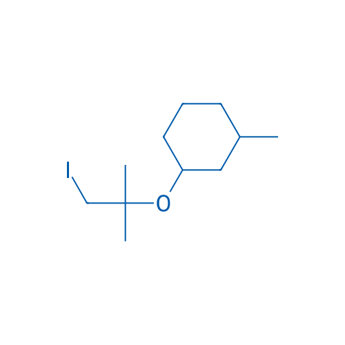 1-[(1-Iodo-2-methylpropan-2-yl)oxy]-3-methylcyclohexane 1g