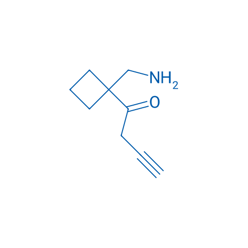 1-[1-(Aminomethyl)cyclobutyl]but-3-yn-1-one 1g