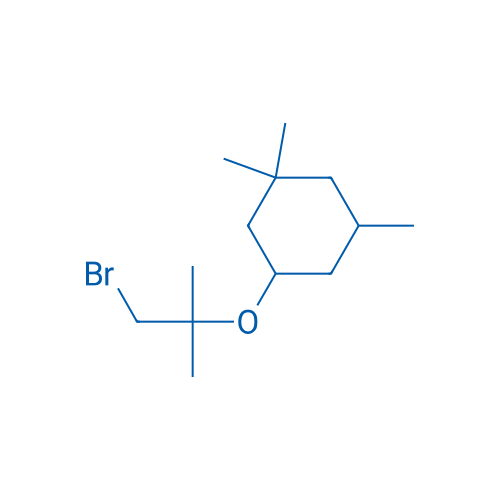 3-[(1-Bromo-2-methylpropan-2-yl)oxy]-1,1,5-trimethylcyclohexane 1g