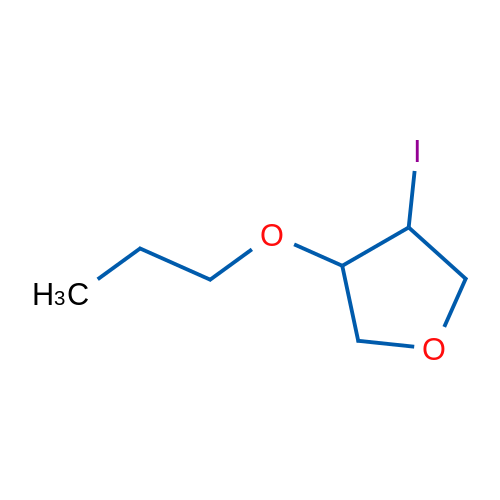 3-Iodo-4-propoxyoxolane 1g